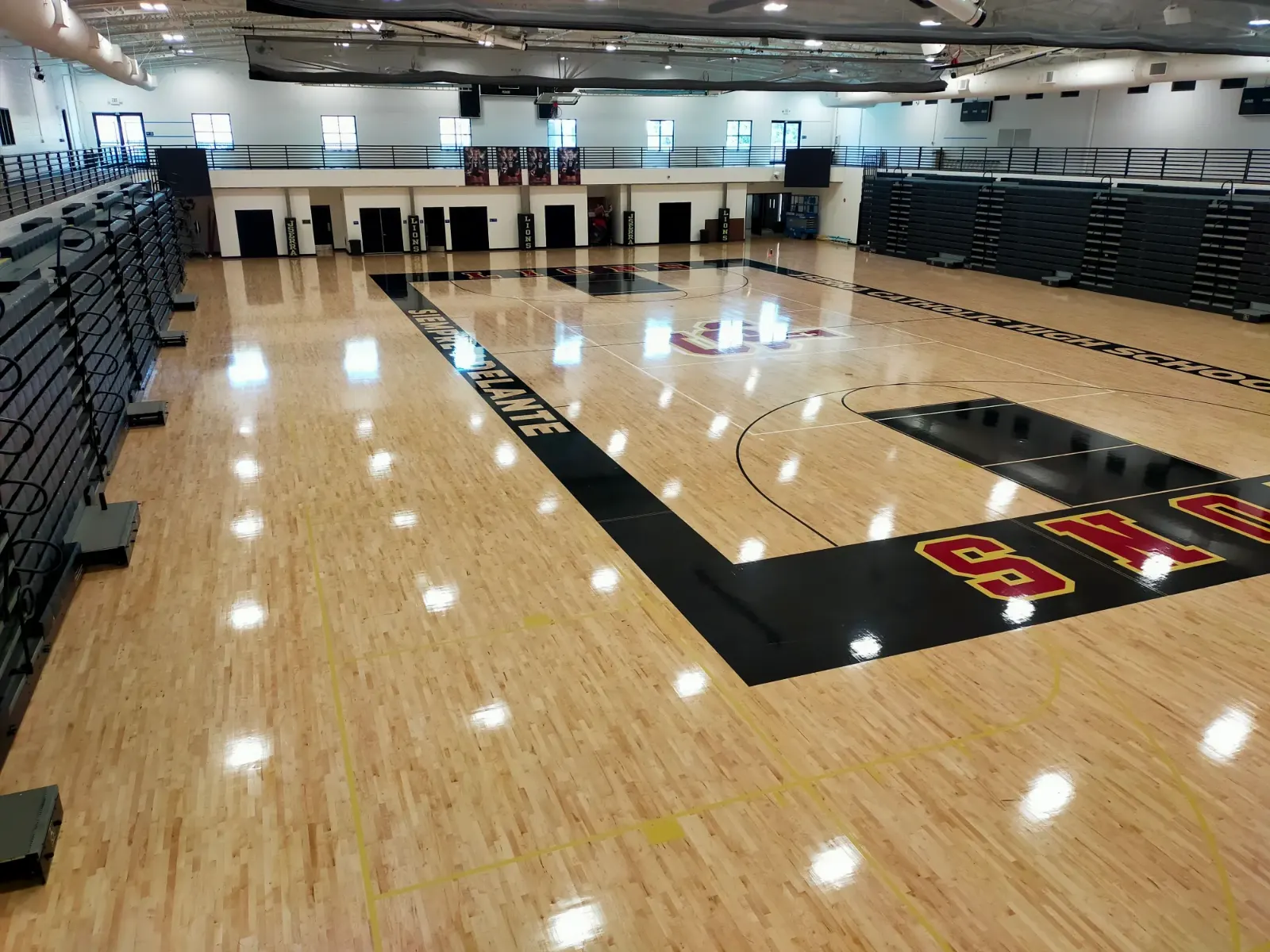 Indoor Team Handball, Volleyball or Basketball hall 